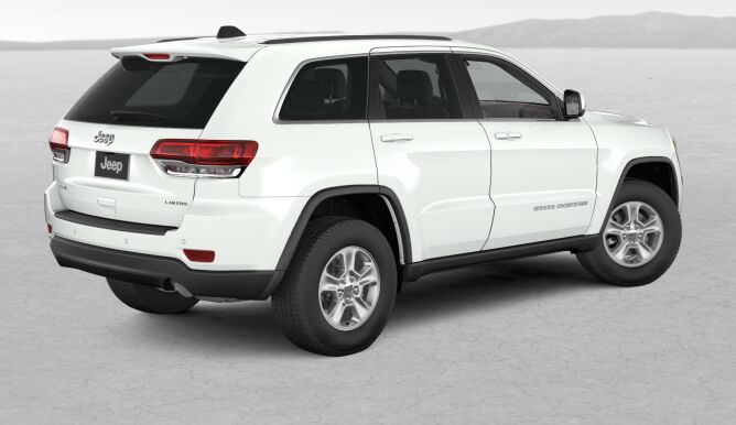 2017 Jeep Grand Cherokee Laredo 4x4 White Rear Exterior